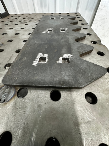 1 ton Mini excavator Flippable bucket cutting edge
