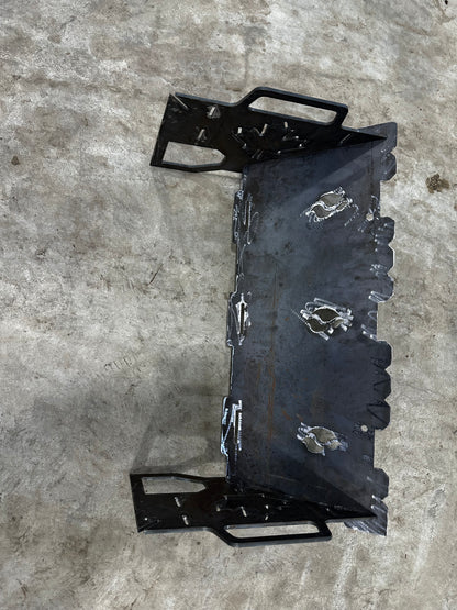 3/16" collapsible grill / fire pit